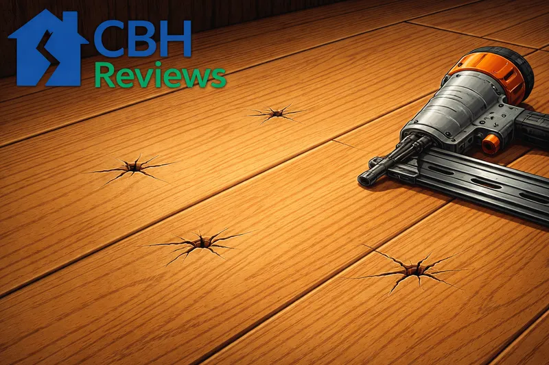 Flooring Damage from Repair Work